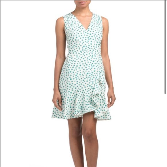 Rebecca Taylor Emerald Daisy Print - Picture 3 of 15